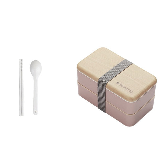 Wooden Style Lunch Box
