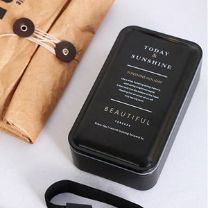 Black Lunch Box