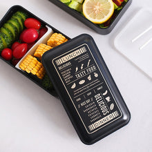 Load image into Gallery viewer, Black Lunch Box